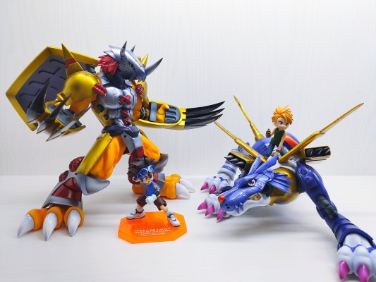 G.E.M. 数码暴龙大冒险 02 一乗寺 贤&リーフモン&ミノモン&ワームモン 