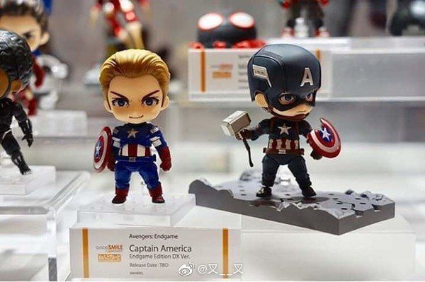 粘土人#1218-DX 复仇者联盟:终局之战 美国队长 DX版