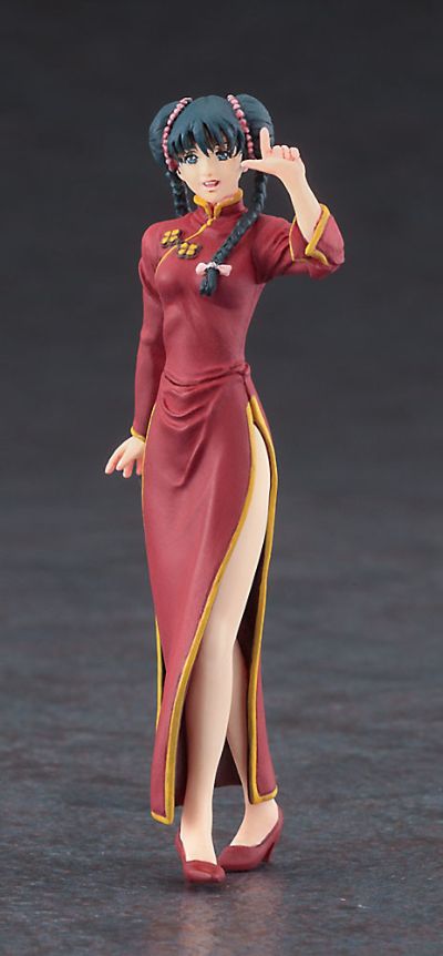 蛋机女孩系列 超时空要塞 林明美 Lynn Minmay (Chinese Dress) w/VF-1J Valkyrie 