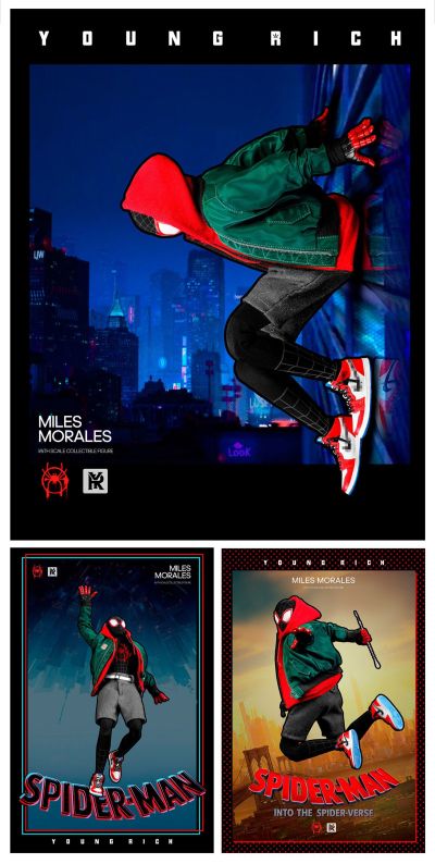 YOUNGRICH TOYS 蜘蛛侠：平行宇宙 迈尔斯·莫莱利斯