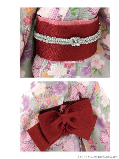 PureNeemo KIMONO Sahara Murasaki Sakura (Purple Zakura) ~ 