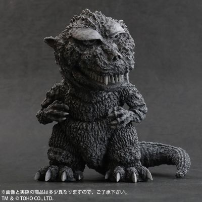 Q版拟真系列 哥斯拉的逆袭 哥斯拉 黑白色 一般流通版