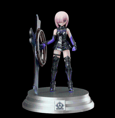 Fate/Grand Order 决斗收藏手办 Fate/Grand Order 玛修·基列莱特