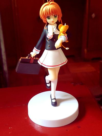 Special手办 百变小樱魔术卡 透明卡牌篇 木之本樱 友枝中学校服