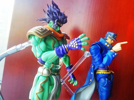 超像可动BIG JOJO的奇妙冒险 星尘斗士 白金之星