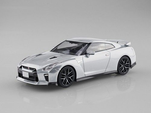 按扣套件No.7-D  日产NISSAN GT-R 终极金属银