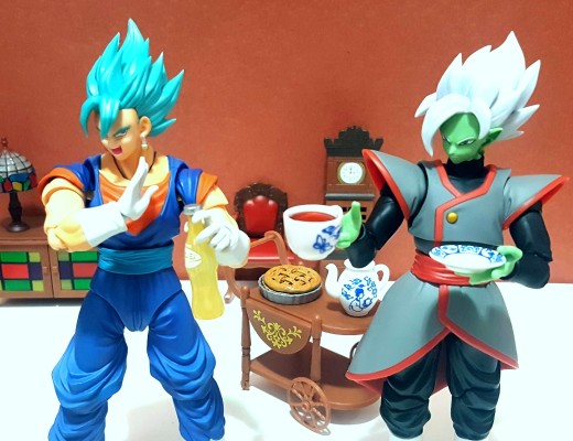 S.H.F 龙珠超 贝吉特超级赛亚人蓝