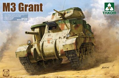 1/35 英军 M3 格兰特 中型坦克 