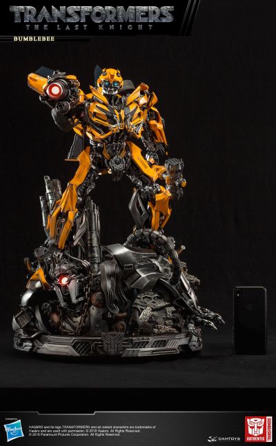 DAMTOYS 经典系列 CS013 《变形金刚5：最后的骑士》 23寸大黄蜂 雕像