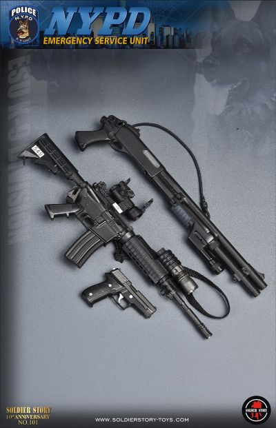 SoldierStory SS101 纽约市警局 NYPD ESU K-9 DIVISION