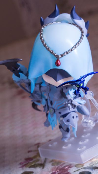 粘土人#1025-DX 怪物猎人：世界 猎人 冥灯龙β装