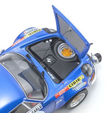 原创 1/18 雷诺 Alpine A110 1973 Monte Carlo #18