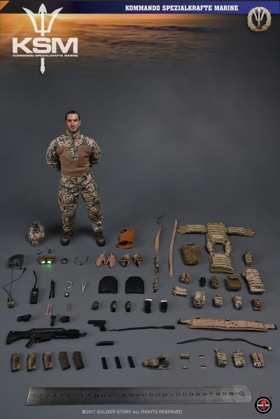 Soldier Story SS104 四眼可亮 1/6 德国海军特种部队 KSM VBSS任务