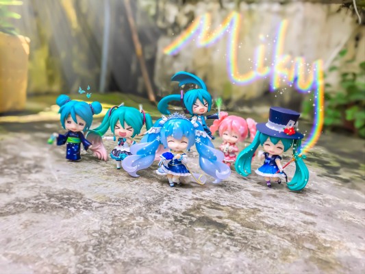 粘土人#1000 Vocaloid 初音未来&Rabbit Yukine 公主 雪未来 2019