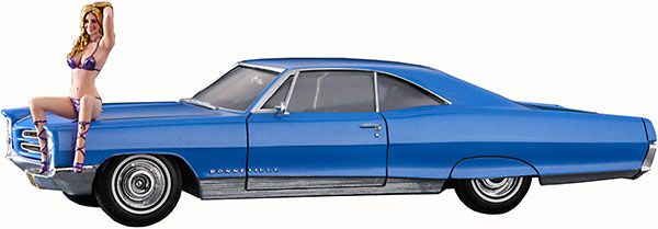 1/24 1966 美国 P型轿车＆金发女郎