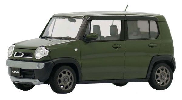 1/24 车NEXT 系列 No.11 EX-1 铃木 Hustler G/深卡其色珍珠金属漆