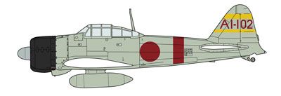 1/48 零机 21型 ＆ 九九舰爆 11型 ＆ 九七式三号舰攻 真珠湾攻击队 
