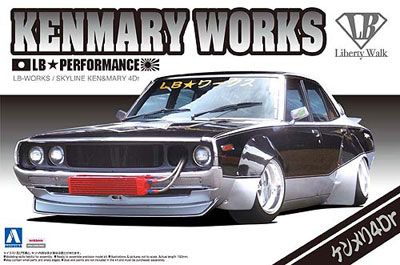 自由之路系列 No.3 LB Works Kenmeri 4Dr