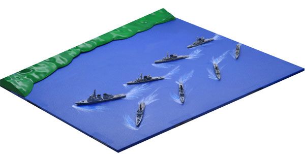 1/3000 军舰收集系列 No.37 日本 海上自卫队 第4护卫队群(1998年)