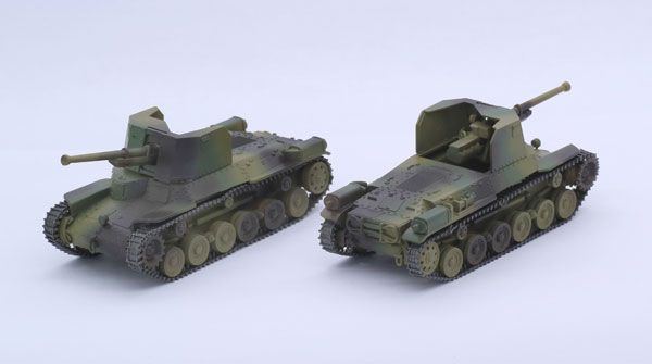 1/76 特别世界装甲系列 No.33 日本陆军 一式炮战车 Ho-Ni (2辆SET) 