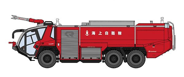 1/72 卢森宝亚 Panthe 6×6 空港用化学消防车 “海上自卫队” 