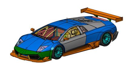 超跑系列 No.11 兰博基尼 Murcielargo R-SV 2010款