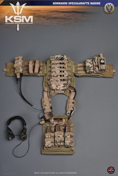 Soldier Story SS104 四眼可亮 1/6 德国海军特种部队 KSM VBSS任务