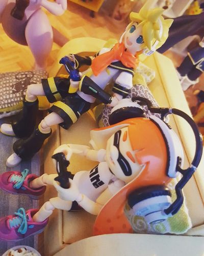 figma#400 Splatoon/斯普拉遁 女孩
