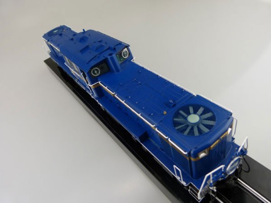 1/45 火车博物馆 OJ No.1 柴油机车 DD51 北极星