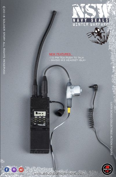 SS109  美军海豹特种部队 雪地 精确射手MARKSMAN