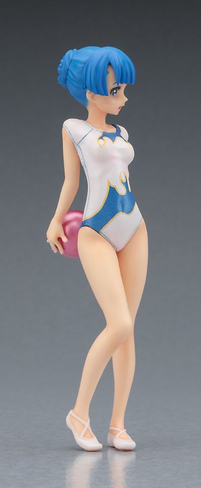 1/12 12蛋机女孩 收藏 No.04 “舞雪赛拉”(体操服) 未涂装树脂制手办