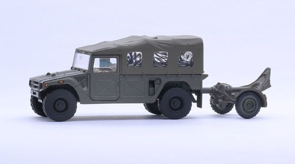 1/72 军用系列 No.20 日本 陆上自卫队 重迫牵引车＆120mm迫击炮RT 