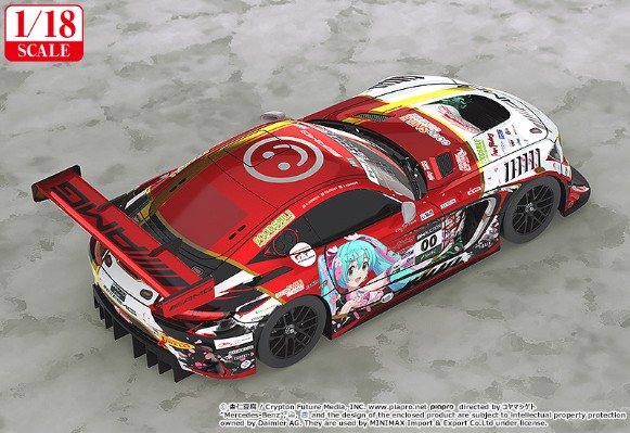 1/18 Mercedes-AMG Team GOOD SMILE 2019 SUZUKA 10HOURS ver. GSC线上限定版