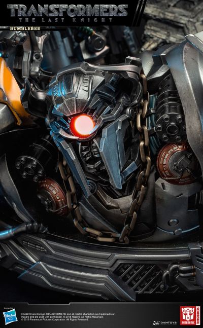 DAMTOYS 经典系列 CS013 《变形金刚5：最后的骑士》 23寸大黄蜂 雕像