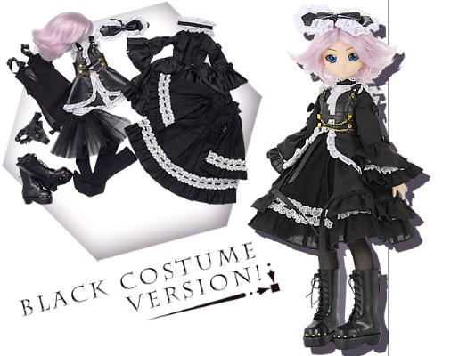 迷你Dollfie Dream MDD 魔装机神F 拉托妮・苏波塔 黑色服装版