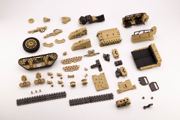 M.S.G 巨神机甲 野外履带车