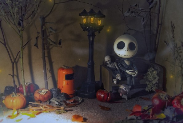 粘土人#1011 圣诞夜惊魂 骷髅杰克&Zero