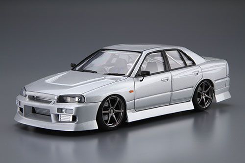 The Tuned Car No.20 1/24 URAS ER34 Skyline 25GT-t '01 (Nissan)