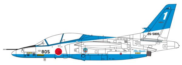 1/48 日本 川崎 T-4 “Blue Impulse 2019” 