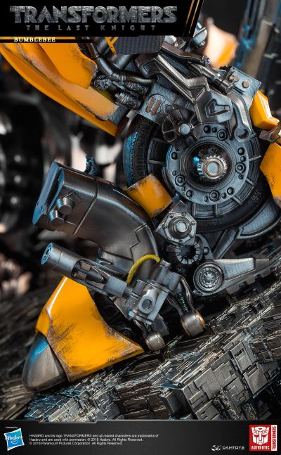 DAMTOYS 经典系列 CS013 《变形金刚5：最后的骑士》 23寸大黄蜂 雕像