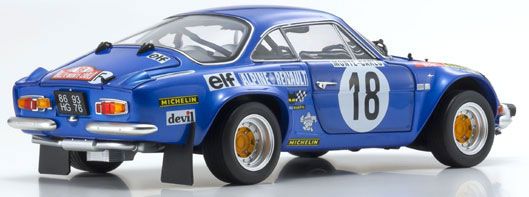 原创 1/18 雷诺 Alpine A110 1973 Monte Carlo #18