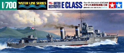 31909 1/700 水线系列 英国皇家海军 驱逐舰 E级