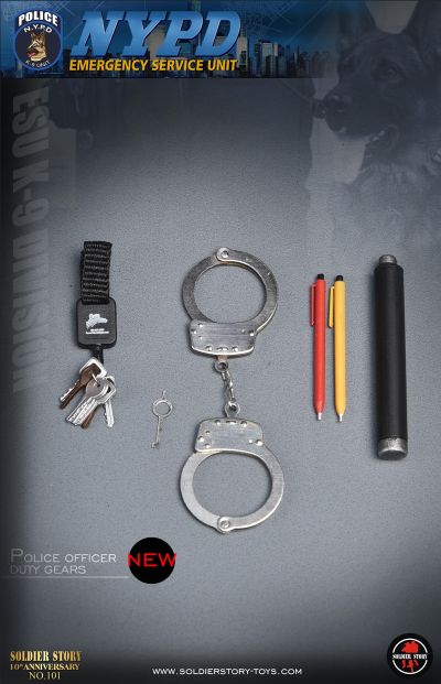 SoldierStory SS101 纽约市警局 NYPD ESU K-9 DIVISION