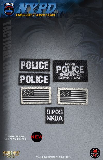 SS100 纽约市警局 TACTICAL ENTRY TEAM