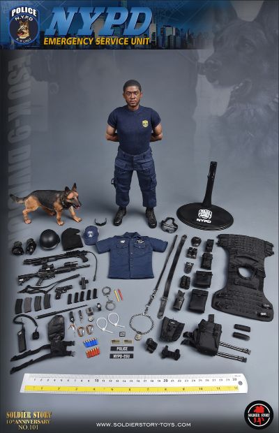 SoldierStory SS101 纽约市警局 NYPD ESU K-9 DIVISION
