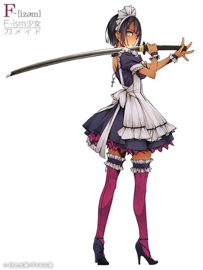 村上水军之馆原创角色 F-ism少女 刀女仆