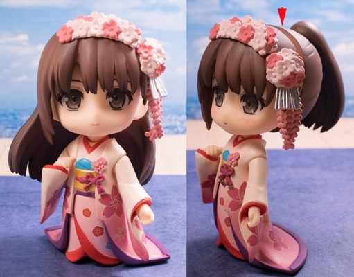 粘土人#1114 路人女主的养成方法 Fine 加藤惠 和服