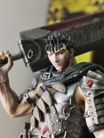 ベルセルク 盖兹 黑い剣士（PVC） 限定版 血しぶき彩色