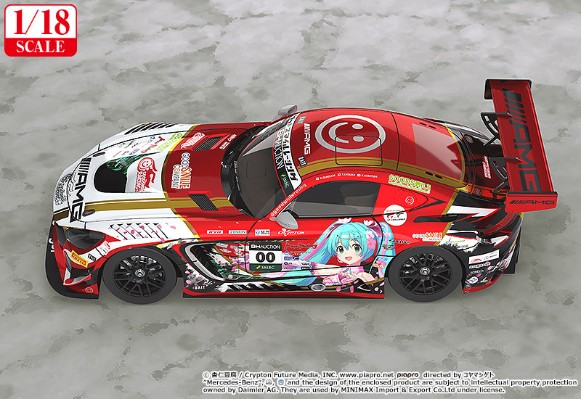 1/18 Mercedes-AMG Team GOOD SMILE 2019 SUZUKA 10HOURS ver. GSC线上限定版