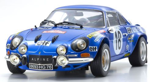 原创 1/18 雷诺 Alpine A110 1973 Monte Carlo #18